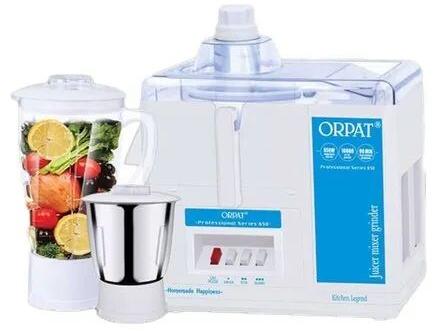 Stainless Steel Orpat Juicer Mixer Grinder, Color : White