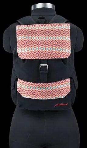 Printed Fastrack Backpack, Color : Black