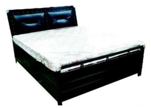 Wrought Iron Bed, Color : Black