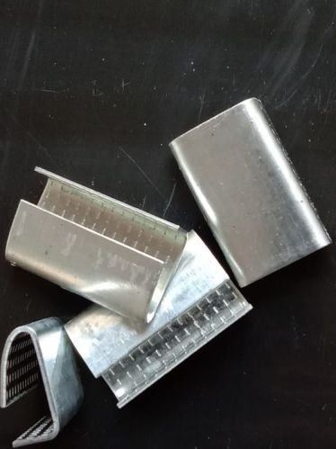 15mm Stainless Steel PET Strapping Clip, For Packaging, Feature : Corrosion Resistant, Durable, Fine Finished