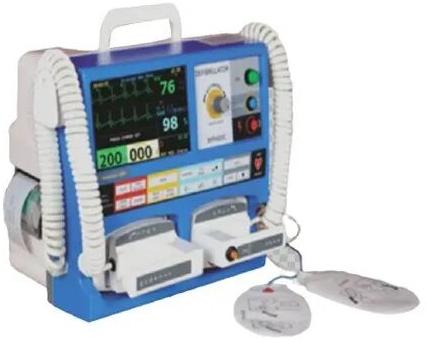 Biphasic Defibrillator, Display Type : Color TFT Screen Display