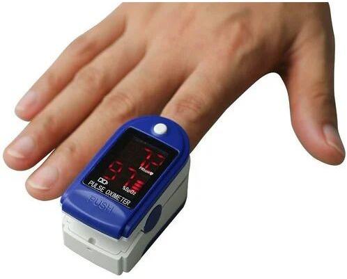 25 Grams Finger Pulse Oximeter, Display Type : Single Color LED