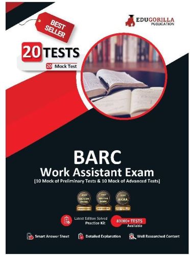 BARC Work Assistant Recruitment Exam 2023 (English Edition)