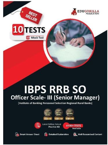 Ibps Rrb So Officer Scale- Iii Senior Manager Exam 2023 Book