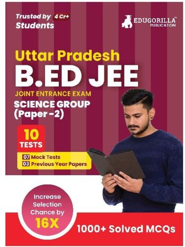Up B Ed Jee Science Group Paper 2 English Edition Exam Book
