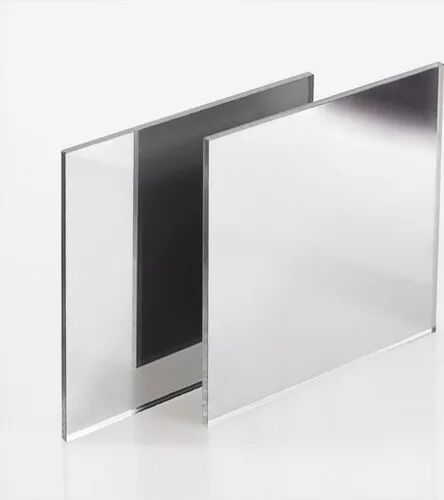 Square Acrylic Mirror Sheets, Color : Transparent