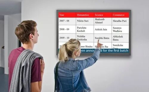 Rectangle Digital Notice Board