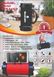 Grove Hand Barrel Bluetooth Speaker, Color : Black