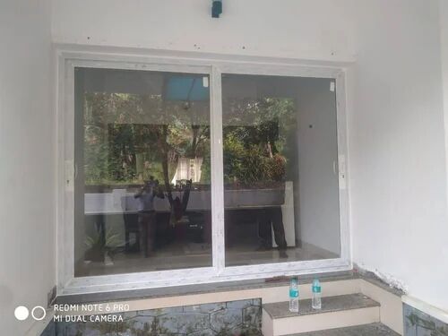UPVC Exterior Sliding Door, Frame Color : White