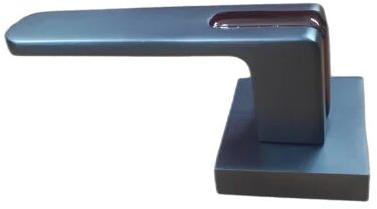 Nickel Finish Zinc Mortise Handle, Color : Grey