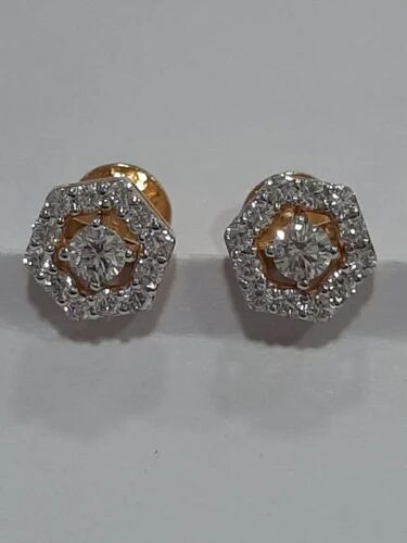 Diamond Ear Ring, Occasion : Daily Wear