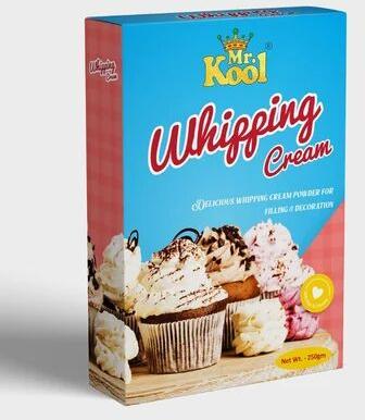 Whipping Cream Powder, For BAKERY, Packaging Type : Box