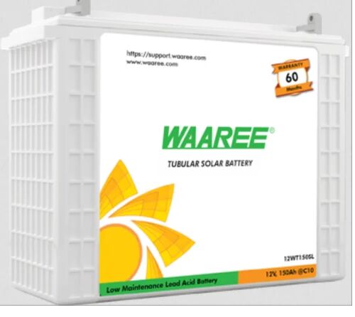 Solar Tubular Battery, Brand Name : Waaree
