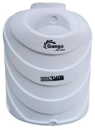 PVC Ganga Water Storage Tank, Color : White