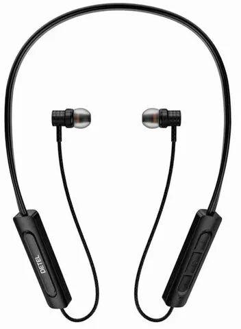 Detel Torque Wireless Earphones, Color : Black