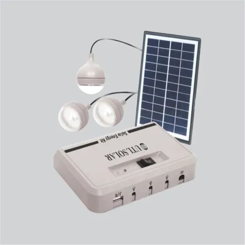 Metal Halogen Solar LED Lightning System, For Home, Color : White Blue