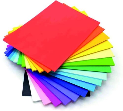 Multicolor Plain Color Paper, For Printing Use, Size : All Size