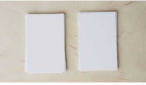 White Rectangular Uncoated Paper, For Printing, Note Book, Shelf Life : 6months