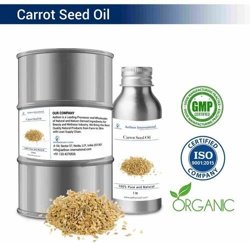 Brownish Yellow Carrot Seed Essential Oil