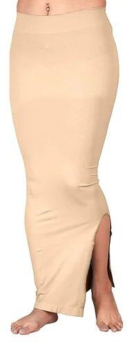 Cotton Saree Shapewear Petticoat, Color : Beige