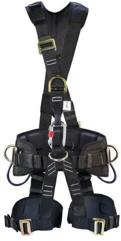 Full Body Harness, Color : Black