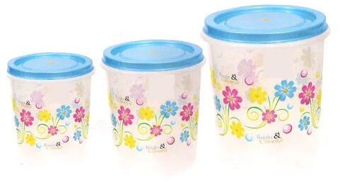 Plastic Printed Containers