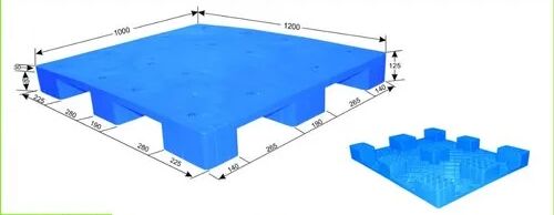 Plastic Pallet, Shape : Square