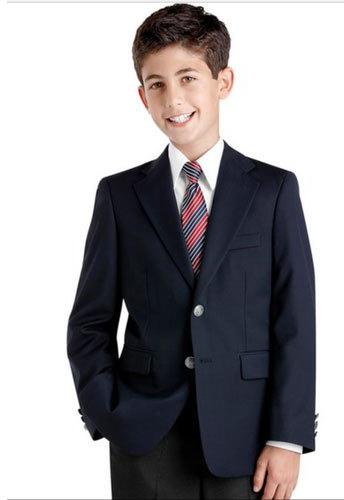 Woolen Plain Boys School Blazer, Feature : Anti-wrinkle, Comfortable, Easily Washable, Impeccable Finish