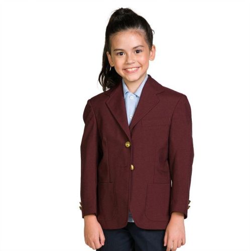 Woolen Plain Girls School Blazer, Feature : Anti-wrinkle, Comfortable, Easily Washable, Skin Friendly