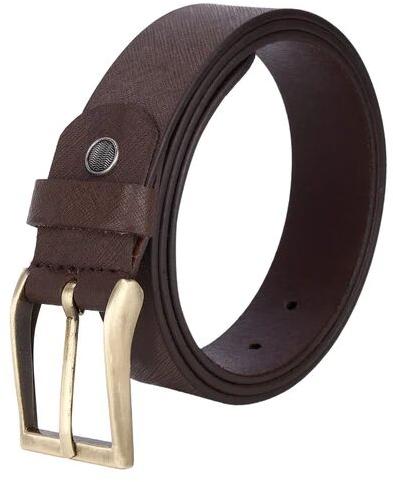 Mens Leather Belts, Color : Brown