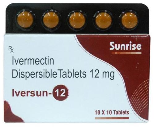 Ivermectin Tablet, Packaging Type : Strip