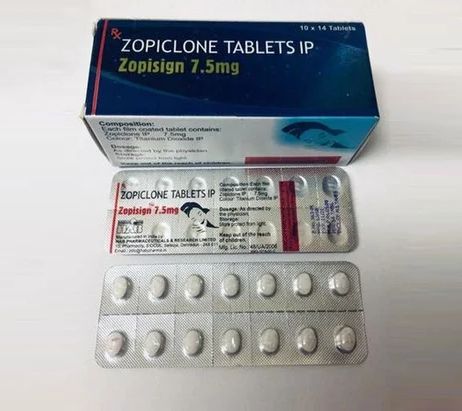 Zopisign 7.5 Mg Tablet, For Clinical, Packaging Type : Stripe