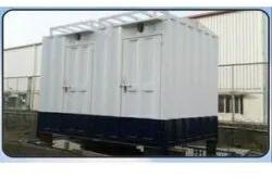 PVC Bunk House Portable Toilet, Shape : Rectangular