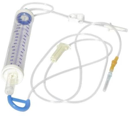 Measured Volume Set, For Clinic, Hospital, Capacity : 110ml/150ml