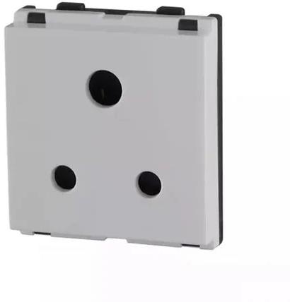 6A L&T Englaze 3 Pin Socket