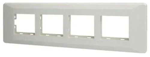 L&T Entice 6 Module Cover Plates With Grid Frame