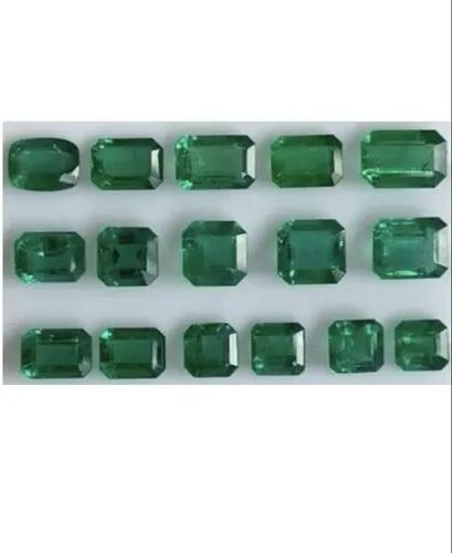 Natural Emerald Stone, Size : Mix Lot