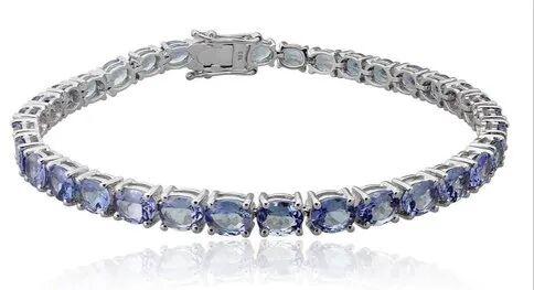 Sterling Silver Bracelet, Color : White