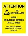 PVC/ PP Base ESD Awareness Poster, Feature : Waterproof Anti UV