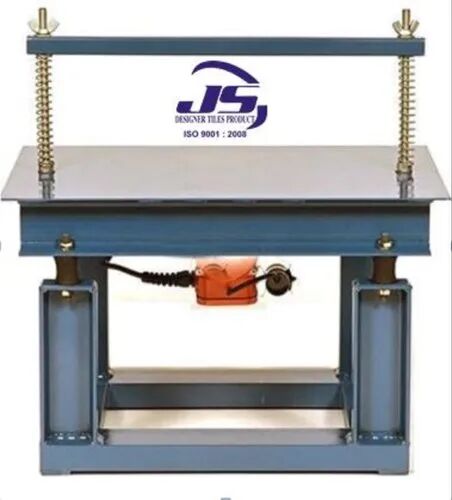 Mild Steel Concrete Cube Vibration Table, For Construction