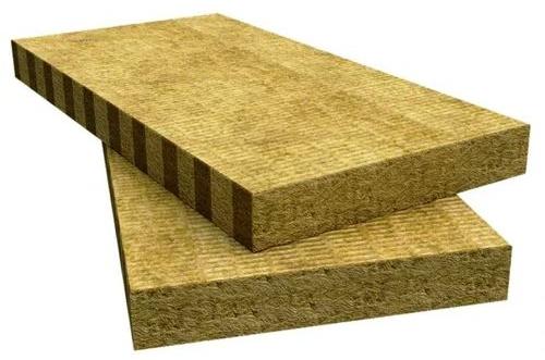 Yellow Rock Wool Insulation Slab, Shape : Rectangular