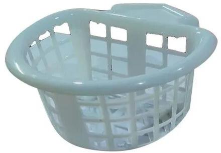 White Plastic Basket, For Home