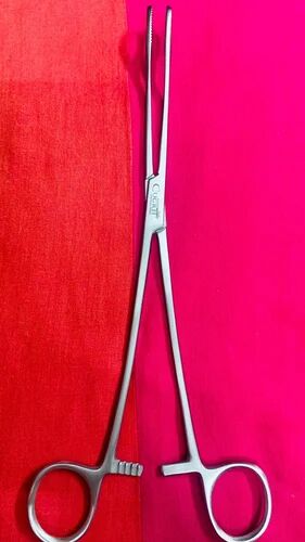Cugret Stainless Steel Sponge Forcep, Size : 8inch
