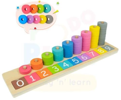 Stacking Ring And Counting Block, For Learning, Feature : Easy To Play