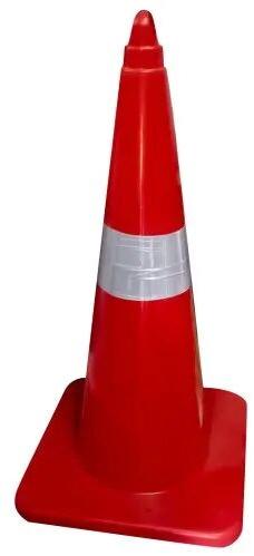 PVC Traffic Cone, Color : Red White