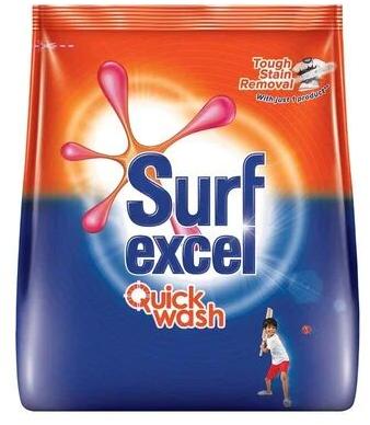Surf Excel Detergent Powder, For Laundry, Packaging Type : Packet