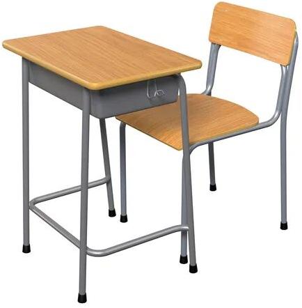 Priya Designs Brown Wood School Furniture