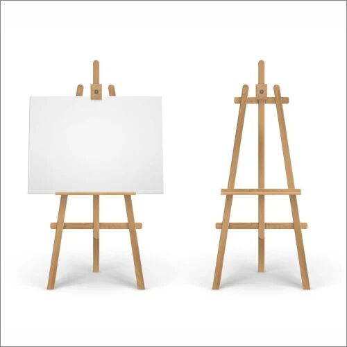 Wooden Easel Stand, For Painting, Color : Brown