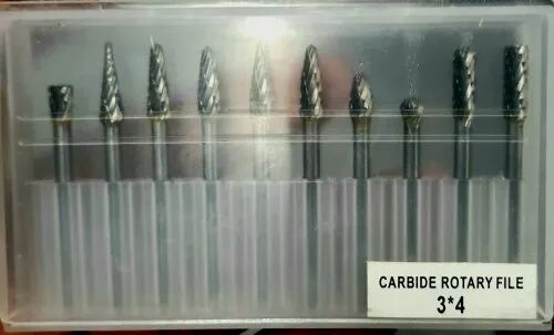 Tungsten Carbide Burr, Color : Silver