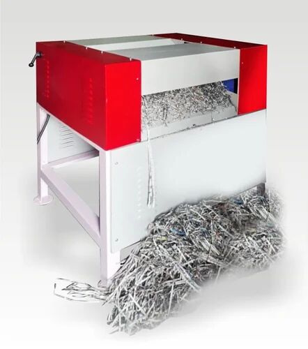 Strip-Cut 50-60 Kg /hr Paper Shredding Machine